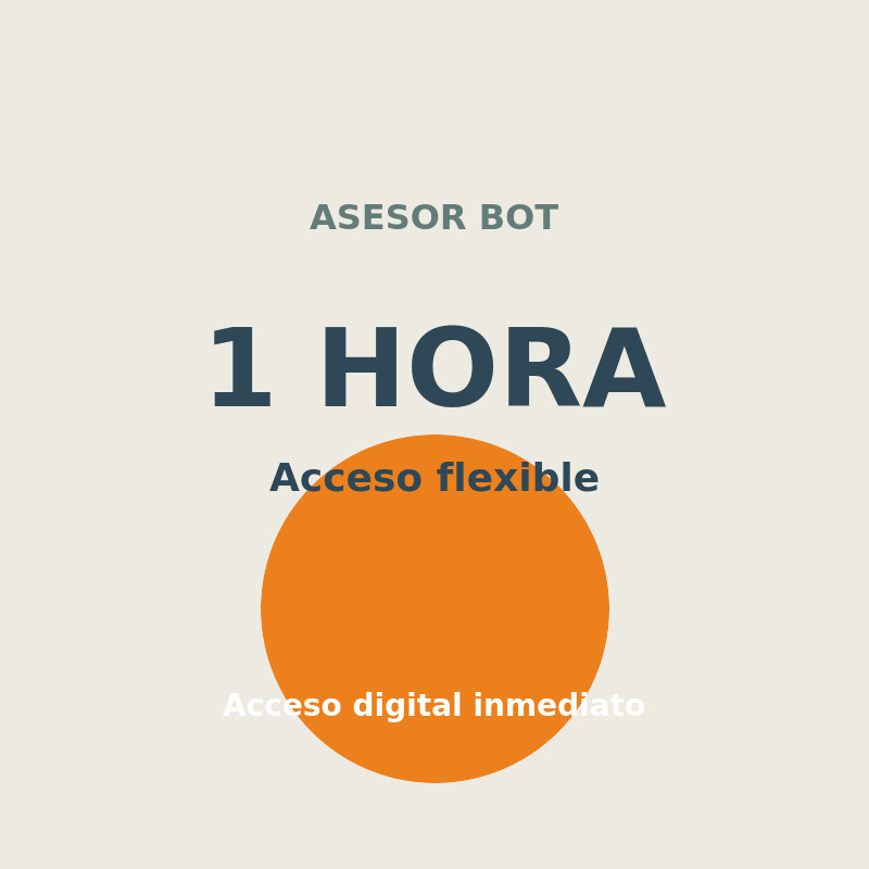 Acceso al bot - 1 hora
