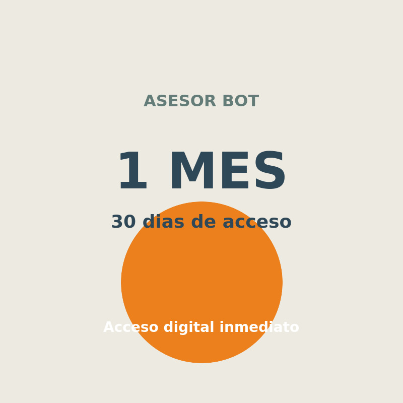 Acceso al bot - 1 mes