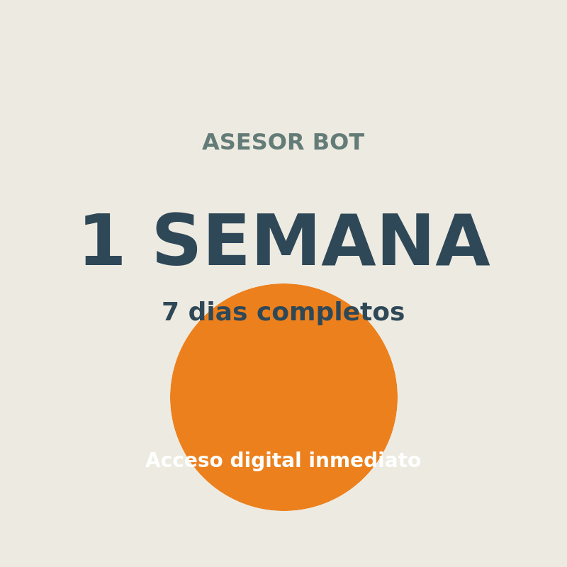 Acceso al bot - 1 semana