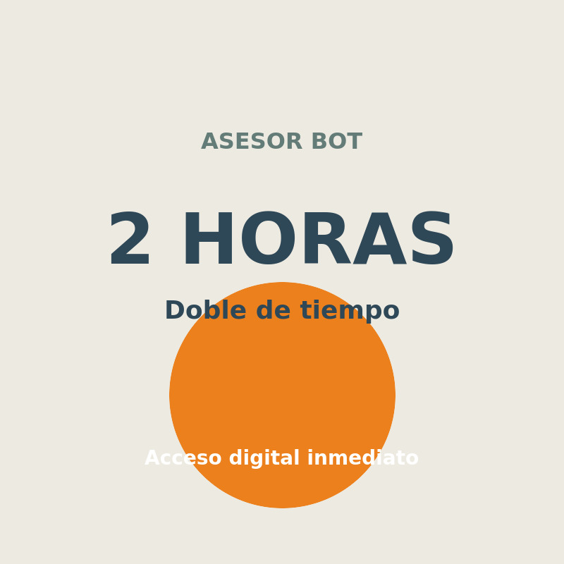 Acceso al bot - 2 horas
